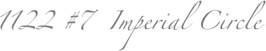 1122 #7  Imperial Circle